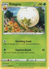 Eldegoss - 15/72 - Uncommon - Ingles - Near Mint