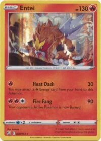 Entei - 20/163 - Holo Rare - Ingles - Near Mint