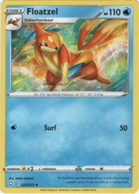 Floatzel - 23/72 - Uncommon - Ingles - Near Mint