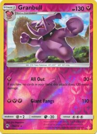 Granbull - 138/214 - Rare Reverse Holo - Español