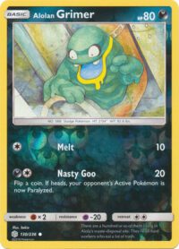 Alolan Grimer - 130/236 - Common Reverse Holo - Portugues