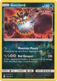 Guzzlord - 136/236 - Holo Rare Reverse Holo - Ingles