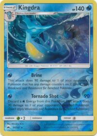 Kingdra - 31/147 - Holo Rare Reverse Holo - Ingles