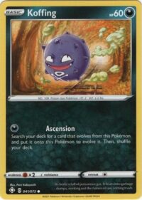Koffing - 41/72 - Common - Ingles - Near Mint