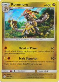 Kommo-o - 163/236 - Holo Rare - Ingles