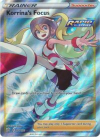 Korrina's Focus - 160/163 - Full Art Ultra Rare - Ingles