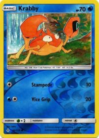 Krabby - 46/214 - Common Reverse Holo - Ingles