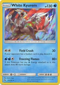 White Kyurem - 63/214 - Holo Rare - Español - Near Mint
