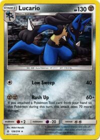 Lucario - 126/214 - Holo Rare - Ingles