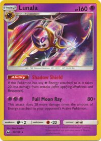 Lunala - 70/168 - Holo Rare - Ingles