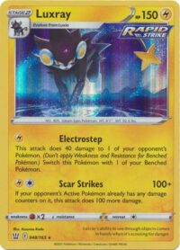 Luxray - 48/163 - Holo Rare - Ingles - Near Mint