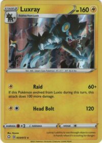 Luxray - 33/72 - Holo Rare - Ingles - Near Mint