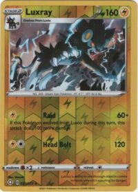 Luxray - 33/72 - Holo Rare Reverse Holo - Ingles - Near Mint