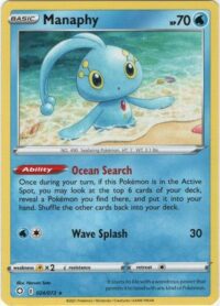 Manaphy - 24/72 - Rare - Ingles - Near Mint