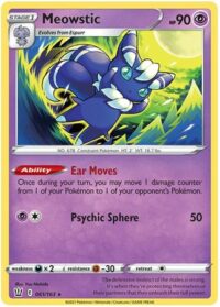 Meowstic - 61/163 - Holo Rare - Ingles - Near Mint