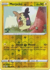Morpeko - 078/202 - Rare Reverse Holo - Ingles