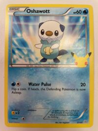 Oshawott - 21/25 - 25th Anniversary Non-Holo Promo