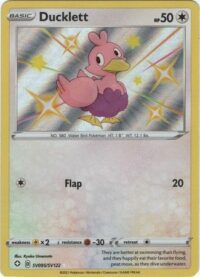 Ducklett - SV95/SV122 - Shiny Rare - Español - Near Mint