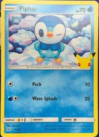 Piplup - 20/25 - 25th Anniversary Non-Holo Promo
