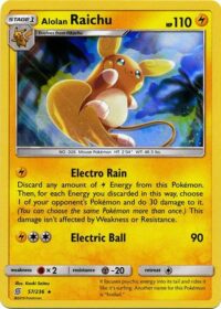 Alolan Raichu - 57/236 - Holo Rare - Español