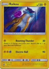 Raikou - 32/73 - Holo Rare - Ingles