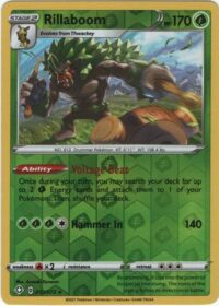 Rillaboom - 13/72 - Holo Rare Reverse Holo - Ingles - Near Mint