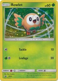 Rowlet - SM22 - Holo Promo - Ingles