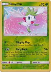 Shaymin - 7/73 - Holo Rare Reverse Holo - Ingles