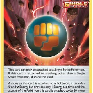 Single Strike Energy - 141/163 - Uncommon - Ingles - Near Mint
