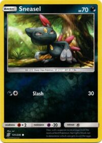 Sneasel - 131/236 - Common Reverse Holo - Ingles