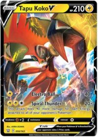 Tapu Koko V - 50/163 - Ultra Rare - Ingles - Near Mint