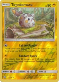 Togedemaru - 73/236 - Uncommon Reverse Holo - Ingles