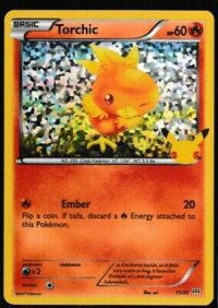 Torchic - 11/25 - 25th Anniversary Holo Promo