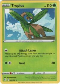 Tropius - 5/72 - Uncommon - Ingles - Near Mint