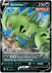 Tyranitar V - 97/163 - Ultra Rare - Ingles - Near Mint