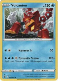 Volcanion - 25/72 - Rare - Ingles - Near Mint