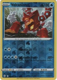 Volcanion - 25/72 - Rare Reverse Holo - Ingles - Near Mint