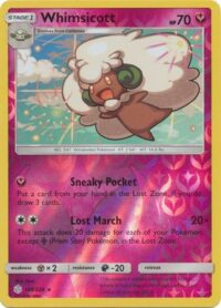 Whimsicott - 148/236 - Rare Reverse Holo - Portugues