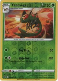 Yanmega - 2/72 - Rare Reverse Holo - Ingles - Near Mint