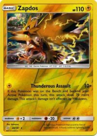 Zapdos - 40/181 - Holo Rare Reverse Holo - Ingles