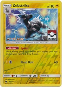 Zebstrika - 82/214 - 4th Place League Promo - Ingles