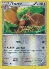 Fearow - 66/108 - Uncommon Reverse Holo - Ingles