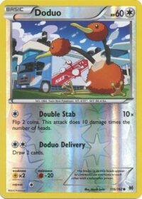 Doduo - 116/162 - Common Reverse Holo - Ingles