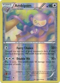 Ambipom - 91/114 - Uncommon Reverse Holo - Ingles