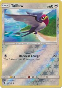 Taillow - 103/145 - Common Reverse Holo - Ingles