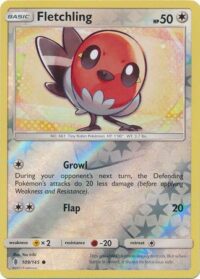 Fletchling - 109/145 - Common Reverse Holo - Ingles