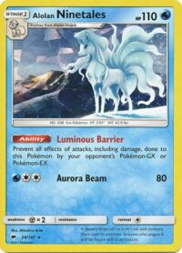 Alolan Ninetales - 28/147 - Shattered Holo Rare Theme Deck Exclusive - Inglés