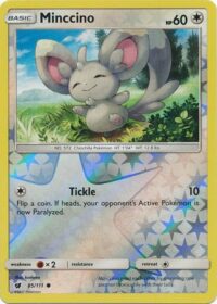 Minccino - 85/111 - Common Reverse Holo - Ingles