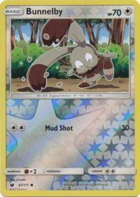 Bunnelby - 87/111 - Common Reverse Holo - Ingles