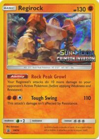 Regirock - SM74 - Pre-Release Promo - Inglés